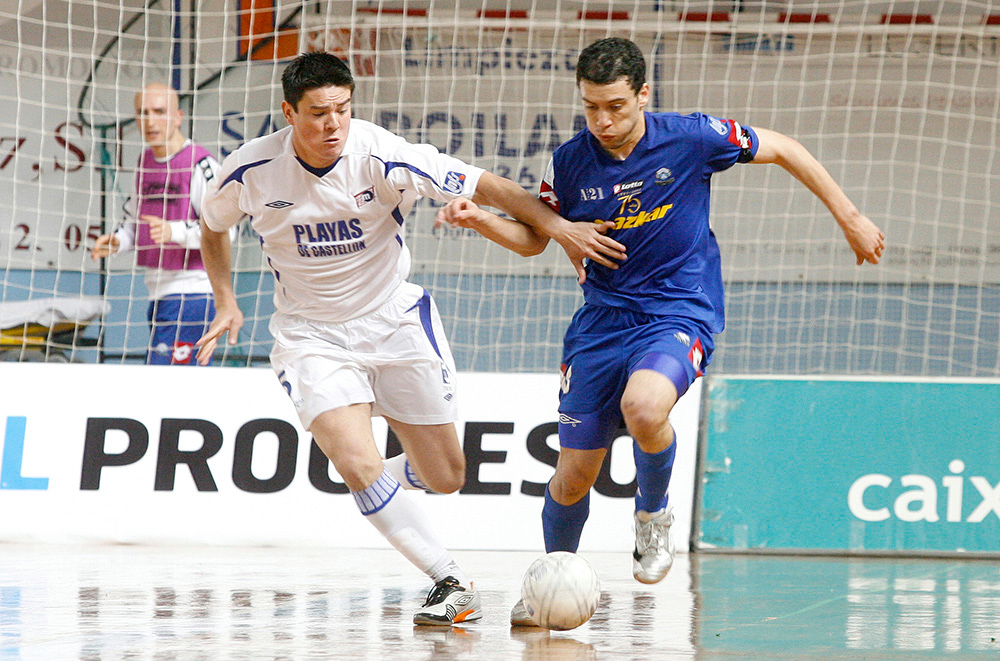 fotografía de futbol sala