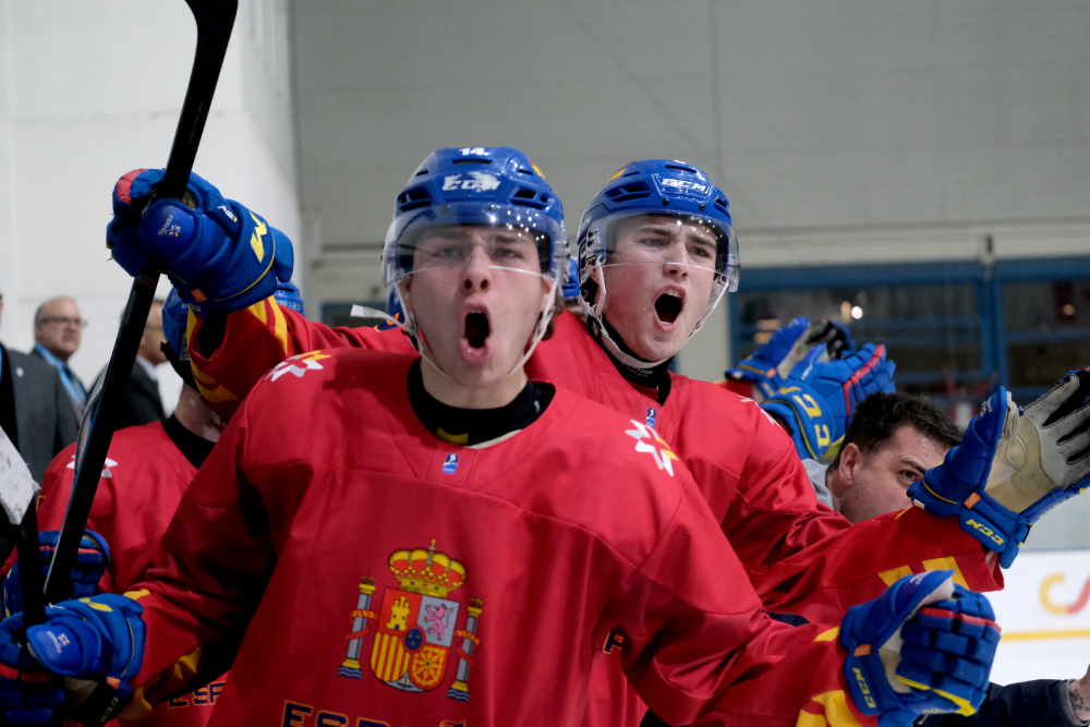 fotografía de hockey