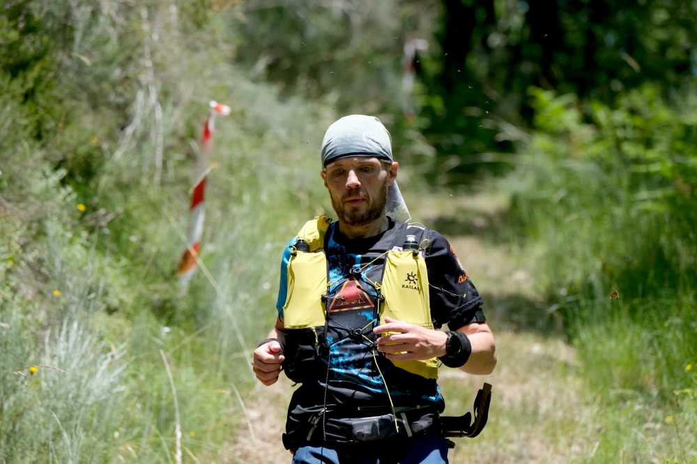 fotografía de trail running